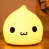 Mini Kawaii Popular Cat Baby Night Lamp 7-color Pat Touch Color-changing Eye Protection Bedroom Bedside Nightlight Gift Children