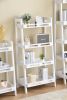 Four-tier Solid Wood Shelving Unit