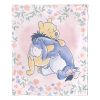 Disney / Winne the Pooh, Sweet Hugs, Silk Touch Throw Blanket, 50"x 60"