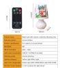 1pcs Remote Control Light Ten-Speed Remote Control LED Night Light Bedside Nursing Bedroom Baby Feeding Light