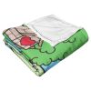 My Melody; Outdoor Reading Aggretsuko Comics Silk Touch Throw Blanket; 50" x 60"