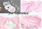 2 Pack Cartoon Bloomer Shorts for Baby Infant Toddler Diaper Covers Briefs Underwear