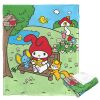 My Melody; Outdoor Reading Aggretsuko Comics Silk Touch Throw Blanket; 50" x 60"