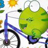 Bicycling 1 - Wall Decals Stickers Appliques Home Decor