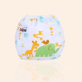 Adjustable Button Print Diaper Baby Supplies (Option: F)