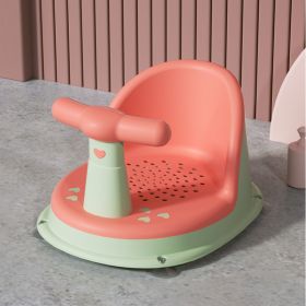 Baby Bath Sitting Lying Seat Artifact (Option: Vibrant Orange)