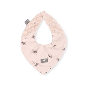 Baby Food Bib Saliva Towel (Option: Pink Background Dandelion)