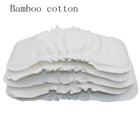 Washable Bamboo Cotton Anti-leakage Baby Diapers (Option: Bamboo cotton-Q1pcs)