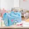 4Pcs Diaper Bag Tote Set Baby Napping Changing Bag Shoulder Mommy Bag with Diaper Changing Pad