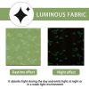 Muwago Dinosaur Curtains,80% Blackout, Glow in The Dark, Thermal, Window Treatment, Noise Reducing, 2PCS, Grommet, Green