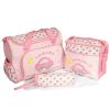 4Pcs Diaper Bag Tote Set Baby Napping Changing Bag Shoulder Mommy Bag with Diaper Changing Pad